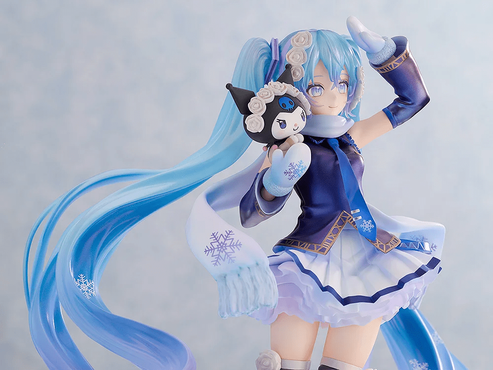 Figura Snow Miku y Kuromi de Good Smile Company 5 - lado cercano