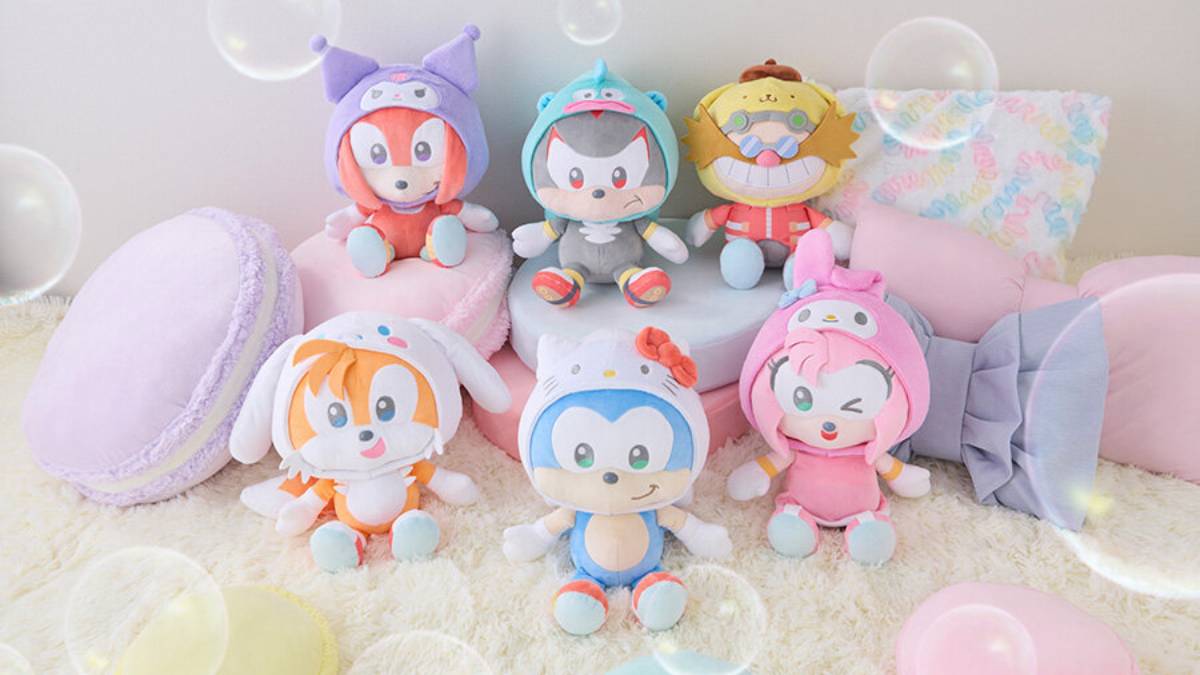 Sonic and Friends Site Opens Alongside Sanrio Plush Release