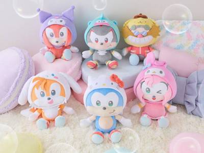 Sonic and Friends Site Opens Alongside Sanrio Plush Release