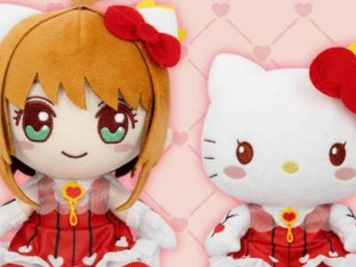 Two Cardcaptor Sakura x Sanrio Characters Plush Debut in Japan Hello Kitty