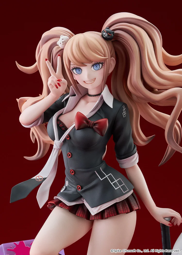 Danganronpa 15th Anniversary Junko figure by Good Smile Company - close-up