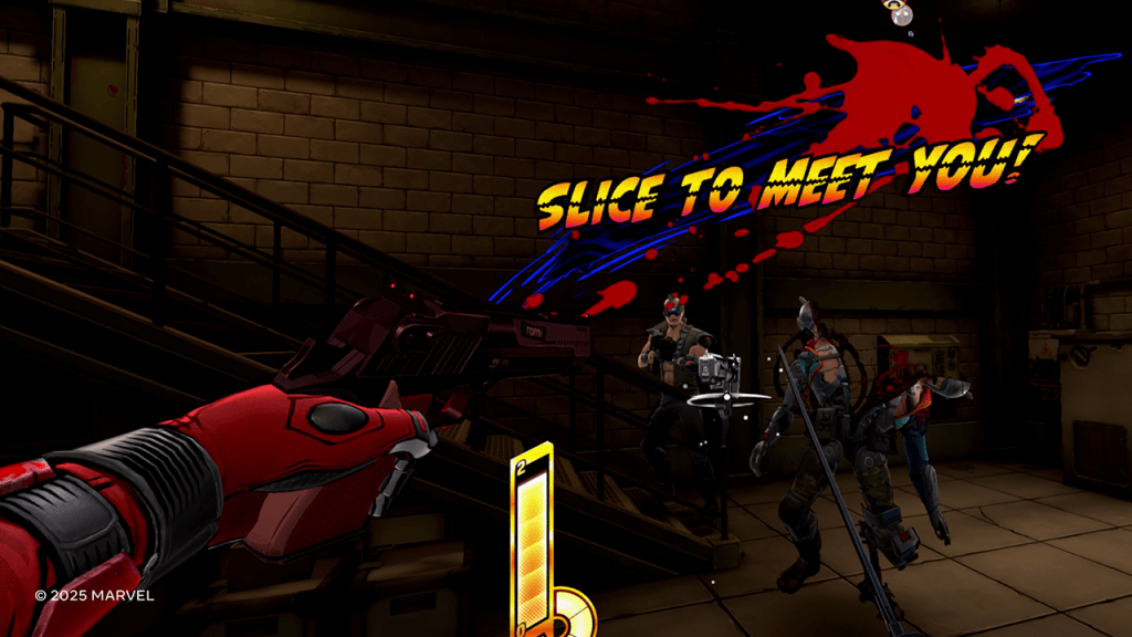 Marvel's Deadpool VR screenshot Twisted Pixel Meta Quest