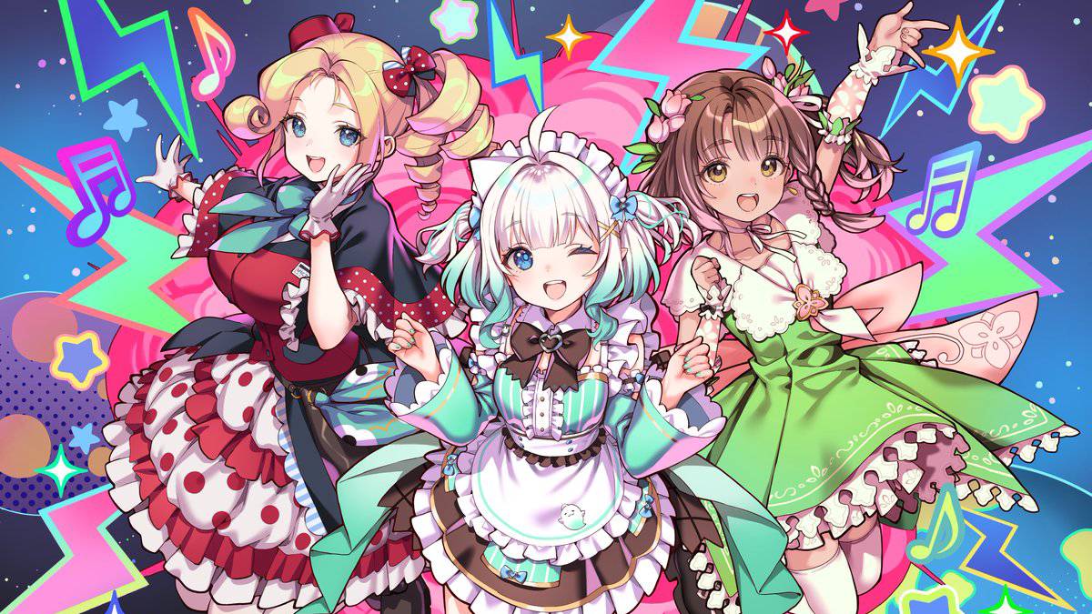 Densetsu.EXE Vtuber Idol Group Launches Vshojo Mint Fantome