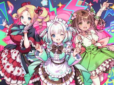 Densetsu.EXE Vtuber Idol Group Launches Vshojo Mint Fantome