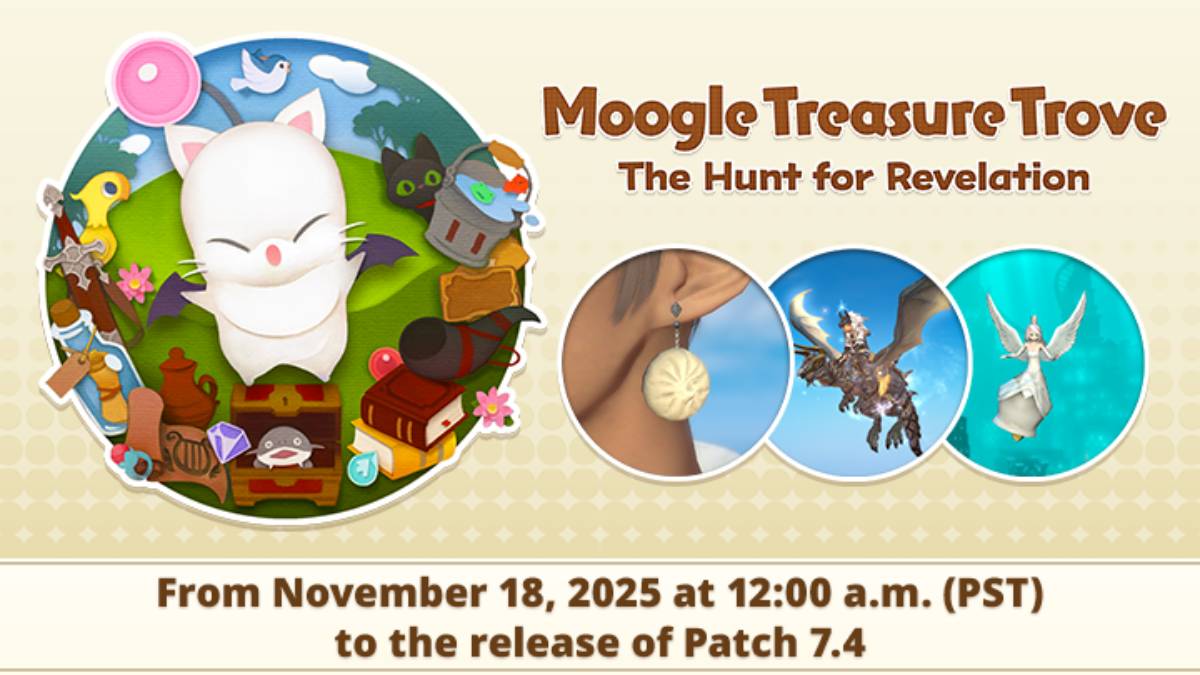 FFXIV Moogle Treasure Trove Returns in November 2025