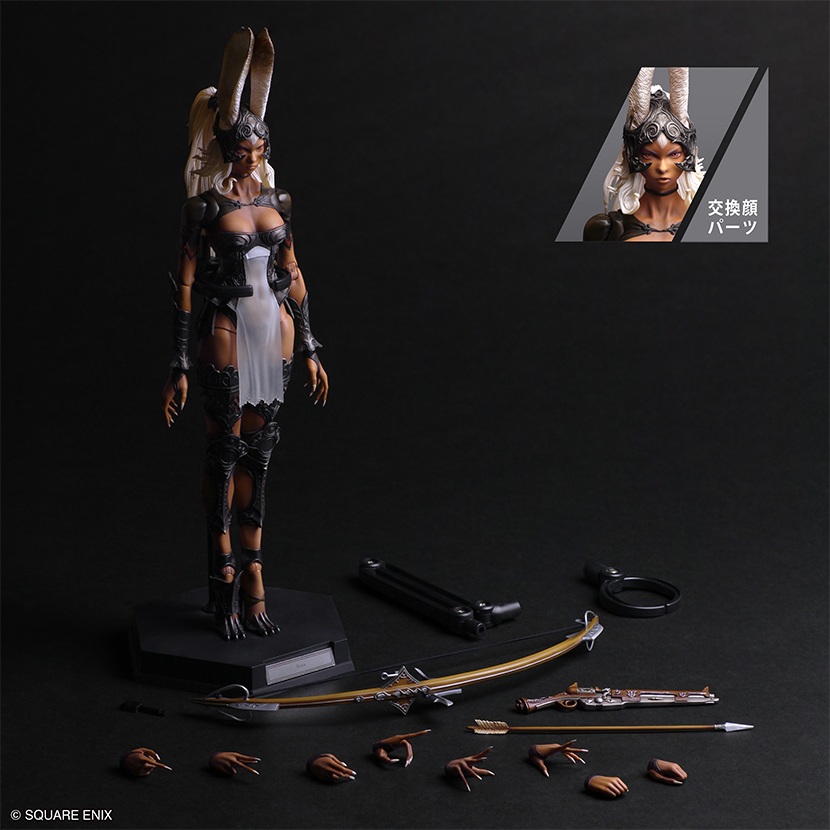 FFXII Play Arts Shin Fran Figure Debuts in May 2026 final fantasy