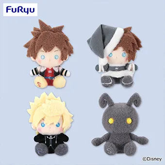 Sora y Roxas Kingdom Hearts Milky Boa debutan en Christmas Town 