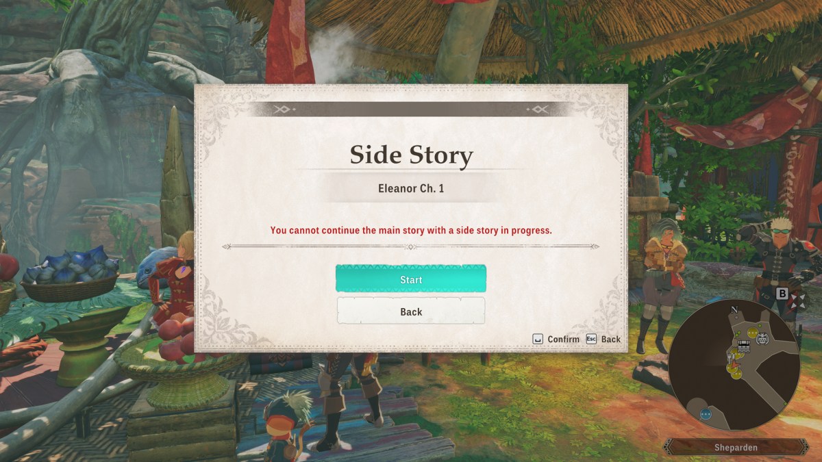 Historias secundarias de personajes de Monster Hunter Stories 3 adelantadas