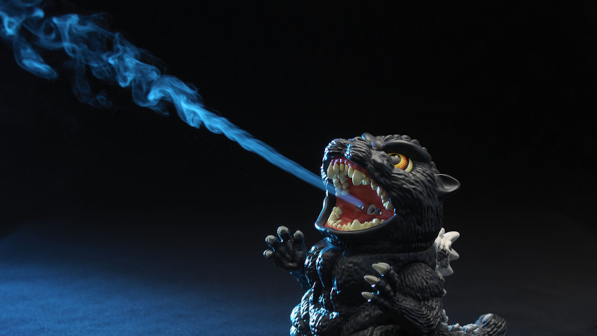 Godzilla Humidifiers breathe steam like fire