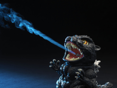 Godzilla Humidifiers breathe steam like fire