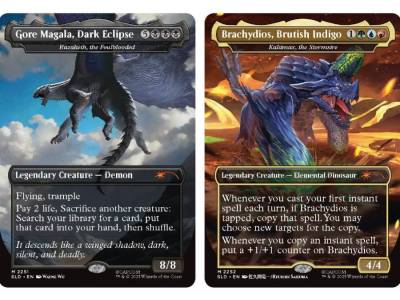 Monster Hunter Magic the Gathering Cards Head to Secret Lair