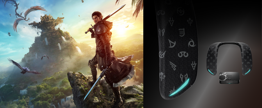 final fantasy xiv neck speaker key visual