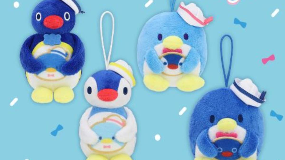 Pingu x Tuxedo Sam Plush Toys Debut in November