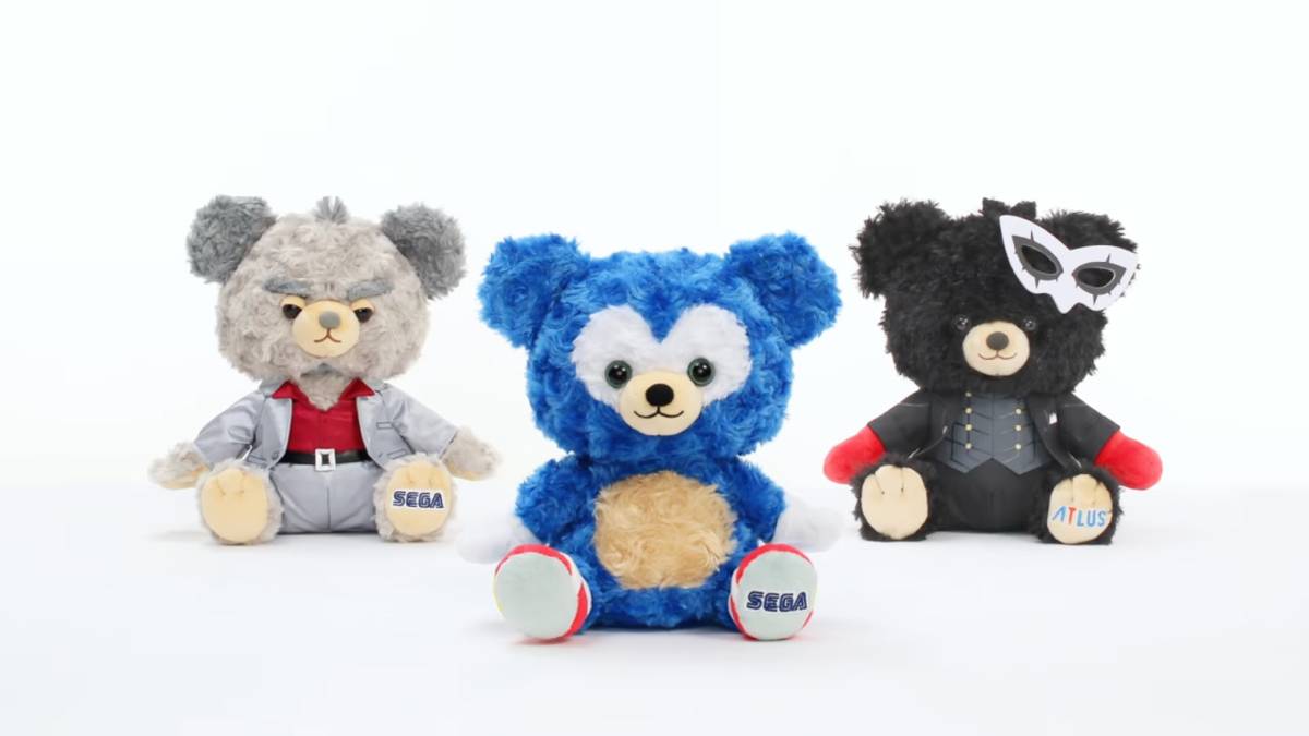 Sega Labbies Are Teddie Bears That Look Like Sonic and Joker