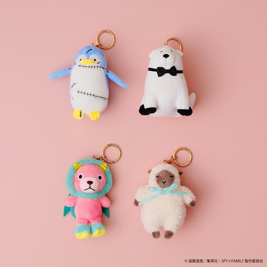 llaveros espía x familia té de la tarde vida