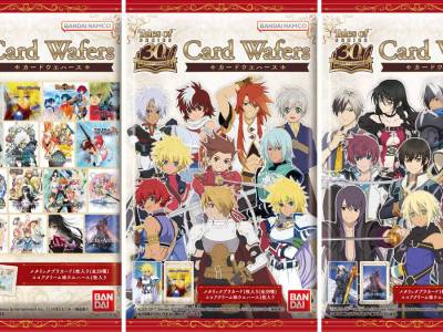 Tales of Series 30th Anniversary Card Wafers Arrive in Japan jrpg