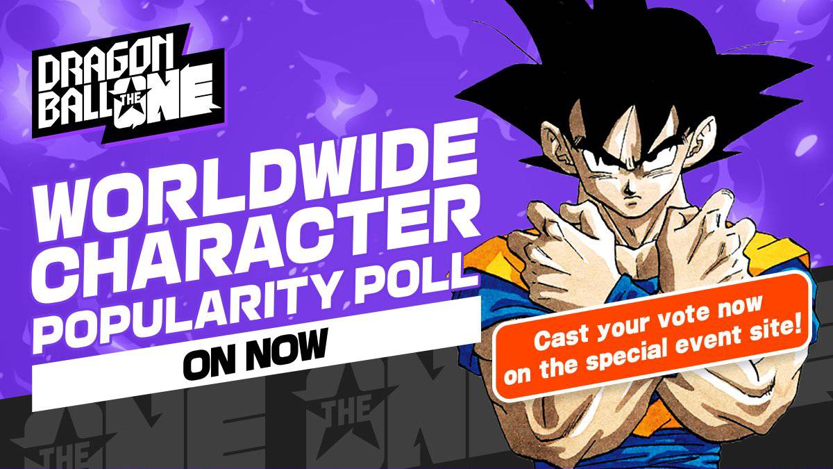 Worldwide Dragon Ball Character Popularity Poll Starts