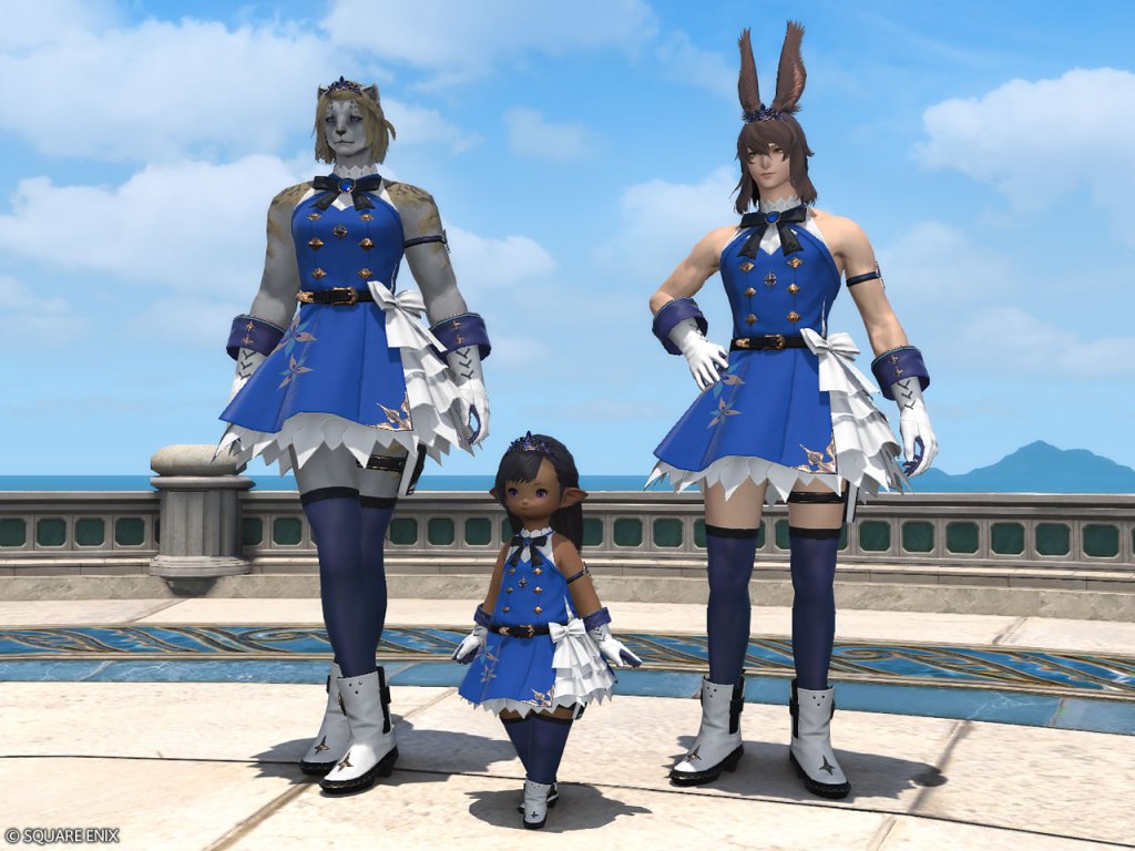 FFXIV Fantasian Costumes and Emotes Appear
