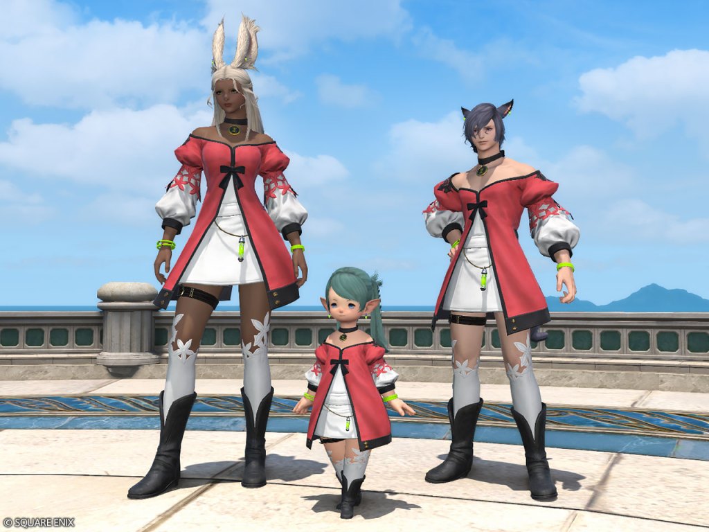 FFXIV Fantasian Costumes and Emotes Appear Final Fantasy XIV