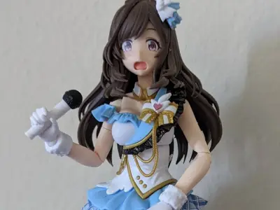 30MS Idolmaster Kogane Tsukioka Model Kit Is Elaborate 30 minute sisters