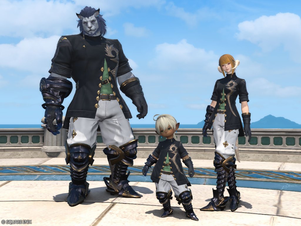 FFXIV Fantasian Costumes and Emotes Appear Final Fantasy XIV