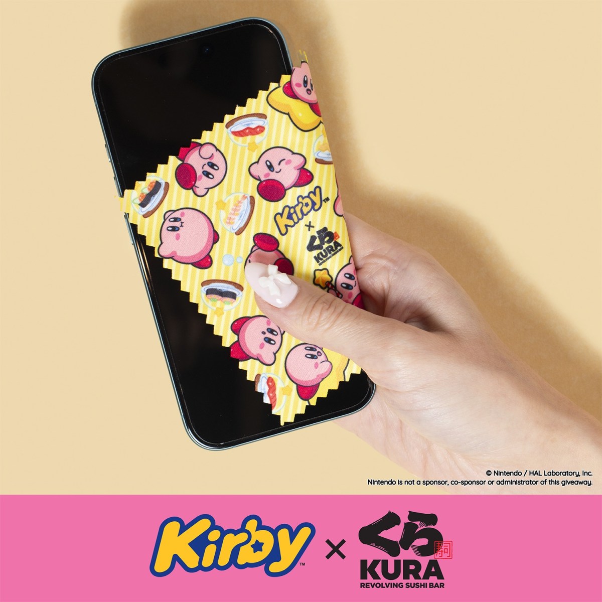 Kirby está en Kura Sushi, Pokémon están en Kung Fu Tea 