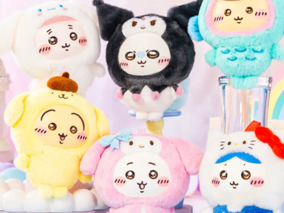 Chiikawa - Sanrio Characters crossover plushies