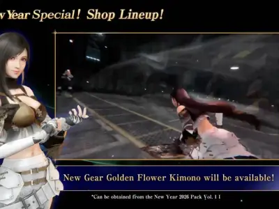 FFVII Ever Crisis New Year 2026 Updates Include a Tifa Kimono