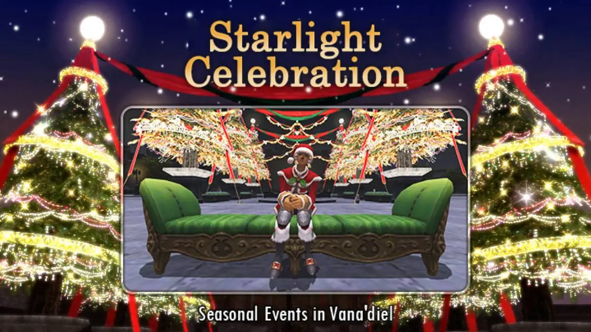 FFXI 2025 Starlight Celebration Christmas Event Starts Next Week
