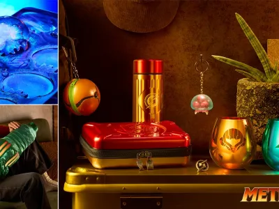 Japanese Nintendo Stores Selling Metroid Ice Trays, Arm Cannon Pillows