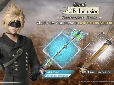 FFVII Ever Crisis Cloud 9S NieR: Automata Costume Appears