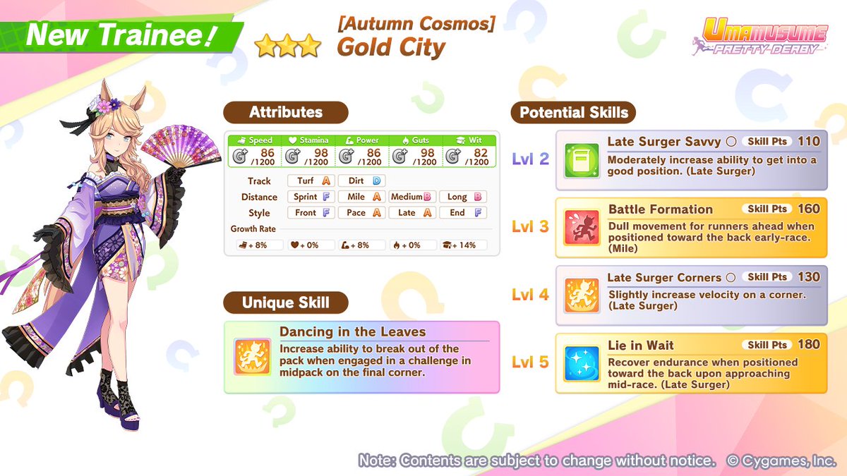 Umamusume Gold City and Symboli Rudolf Orchestra in Late Autumn Alts Arrive