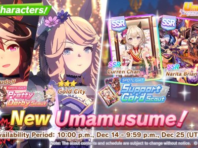 Umamusume Gold City and Symboli Rudolf Orchestra in Late Autumn Alts Arrive