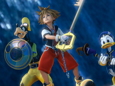 Kingdom Hearts merchandise goods being sold on Japanese Disney official web store