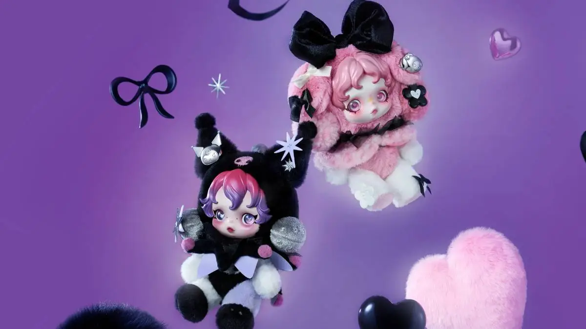 kuromi my melody pop mart skullpanda plush pendants