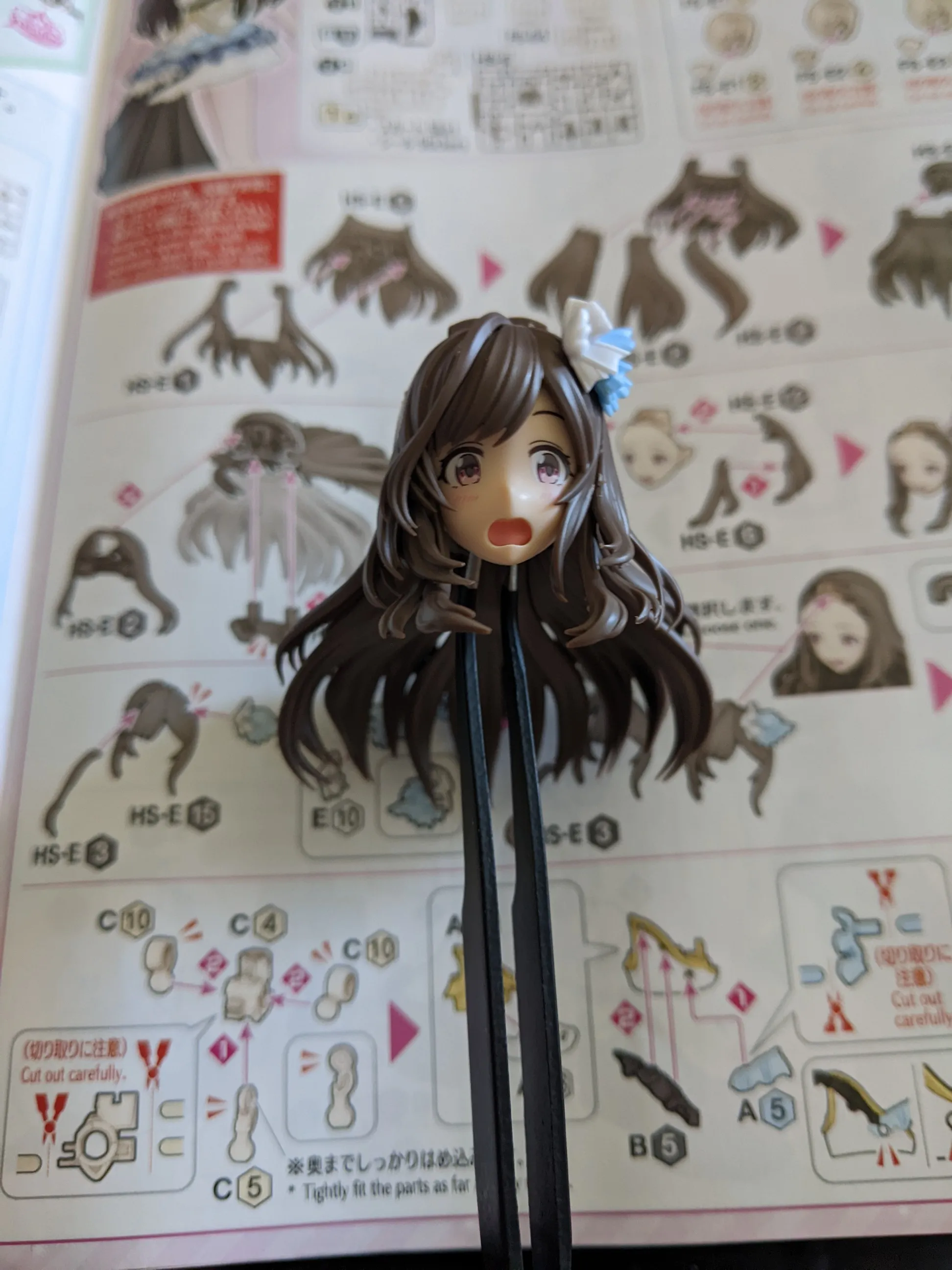 30MS Idolmaster Kogane Tsukioka Model Kit Is Elaborate 30 minute sisters