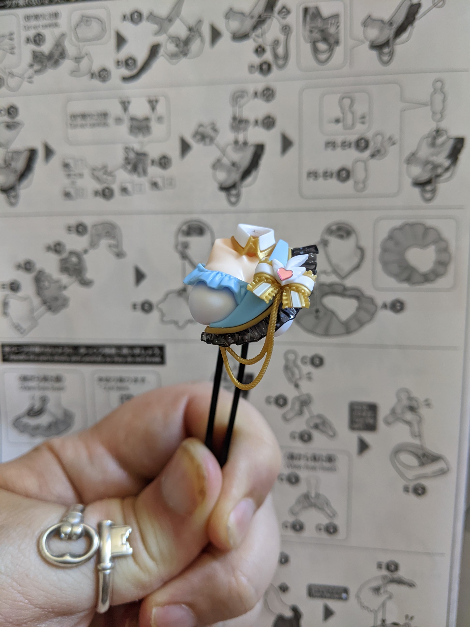 30MS Idolmaster Kogane Tsukioka Model Kit Is Elaborate