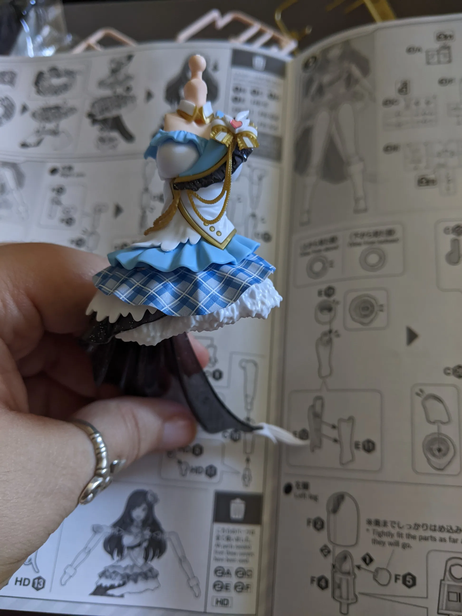 30MS Idolmaster Kogane Tsukioka Model Kit Is Elaborate 30 minute sisters