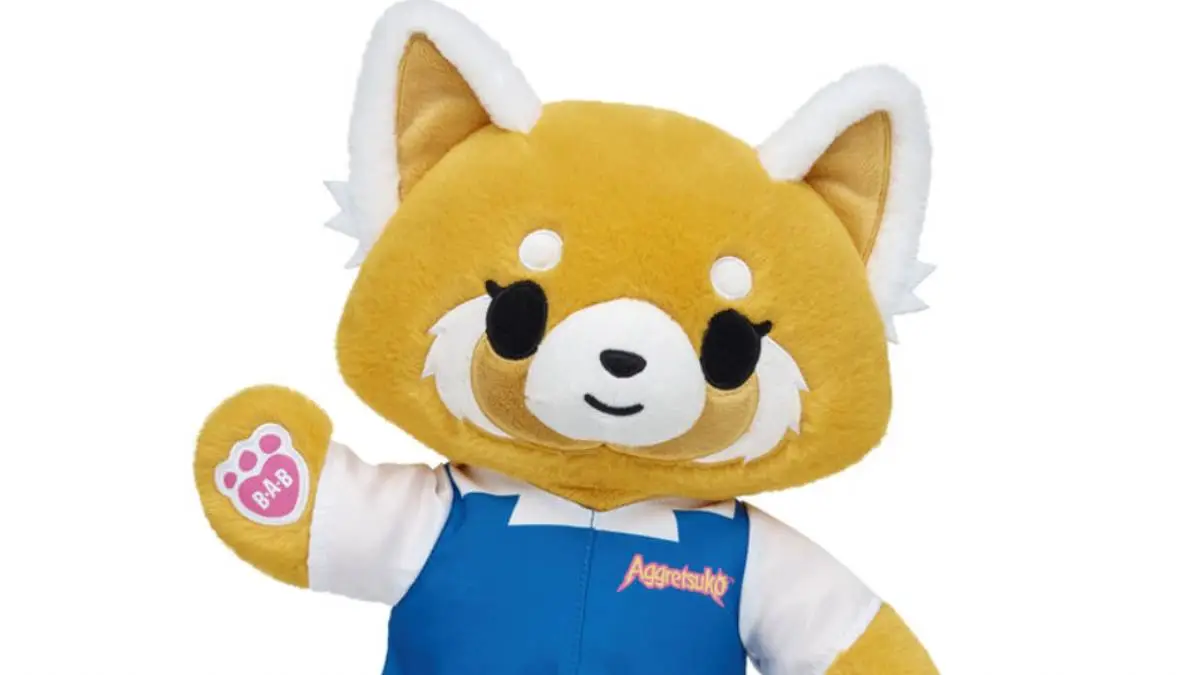 sanrio aggretsuko build-a-bear plush