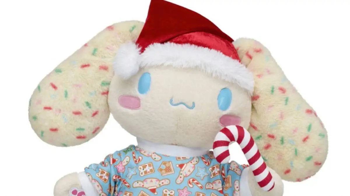 Sanrio Build-a-Bear Christmas Plush Are Cinnamoroll and Chococat