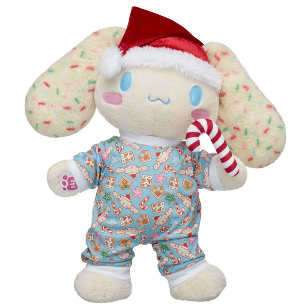 Sanrio Build-a-Bear Christmas Plush Are Hot Chocolate Chococat and Sugar Cookie Cinnamoroll