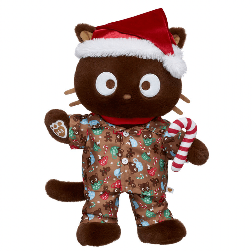 Sanrio Build-a-Bear Christmas Plush Are Hot Chocolate Chococat and Sugar Cookie Cinnamoroll