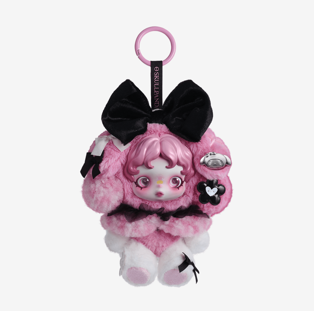 Kuromi and My Melody Skullpanda Plush Pendants Head to Pop Mart 