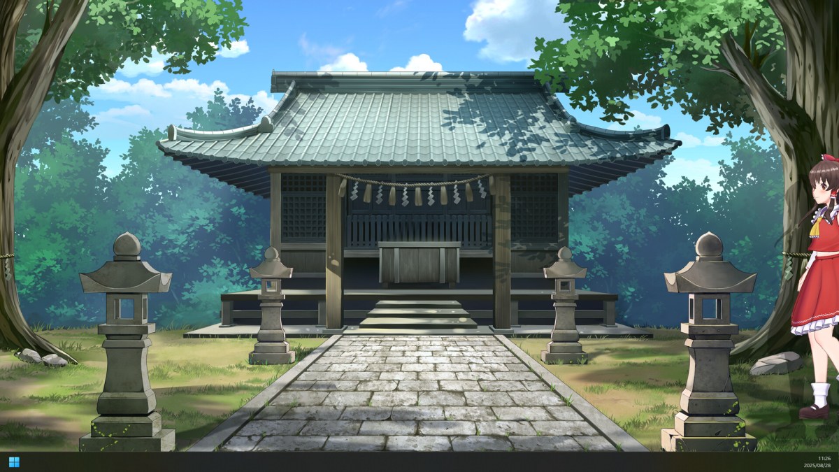 Desktop Mate obtiene el DLC Touhou Reimu antes de VOCALOMAKETS 