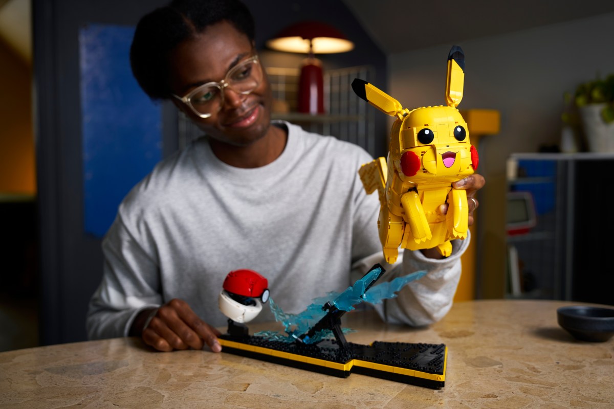 Pokemon Lego Sets Involve Pikachu and Eevee