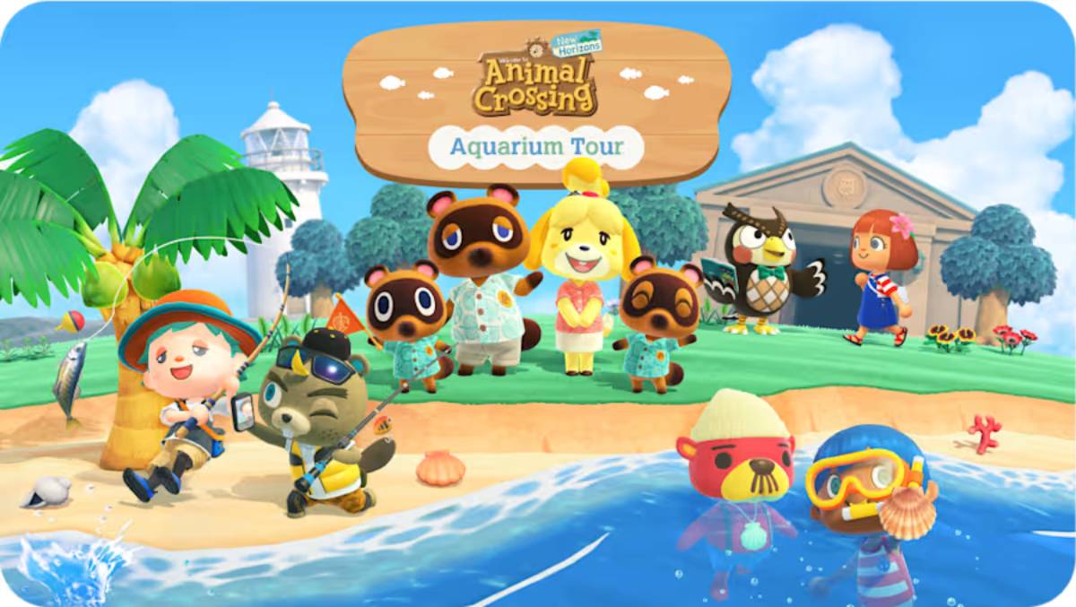 Animal Crossing Aquarium Event Heading to US too
