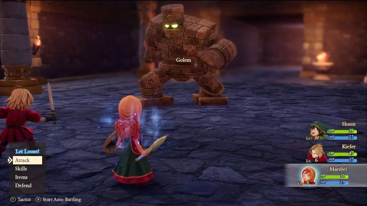 Dragon Quest VII Reimagined Review - Battle