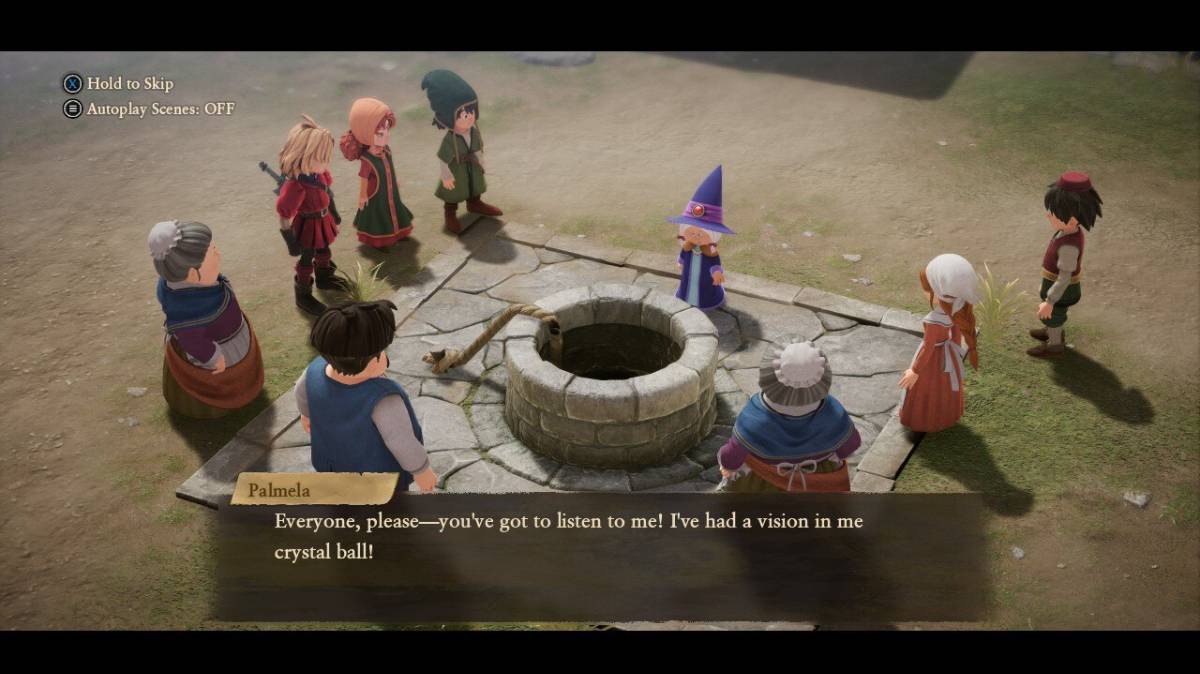 Dragon Quest VII Reimagined Review - Town