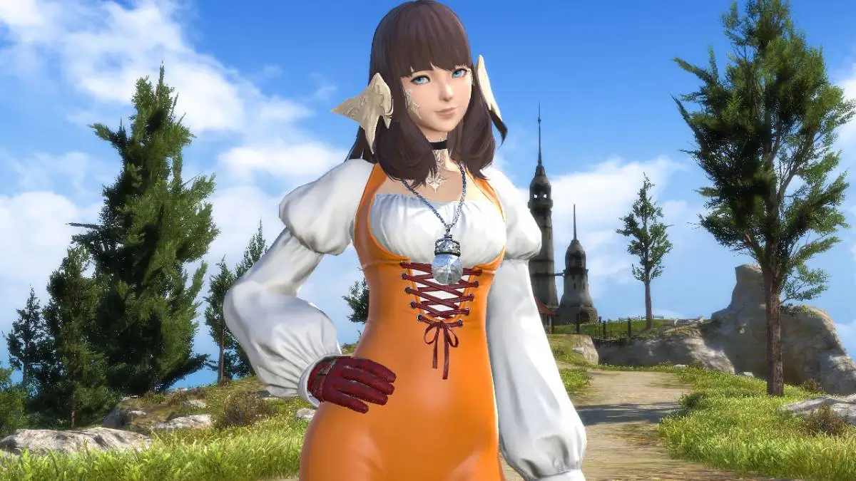 FFXIV Online Store Gets FFIX Garnet Costume Humble Attire