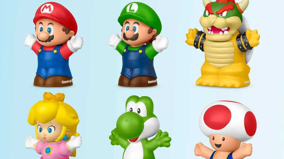 Fisher-Price My Mario Little People Figures and Playset Appear